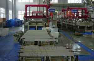 Automatic barrel plating line