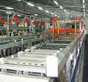 Automatic barrel plating line