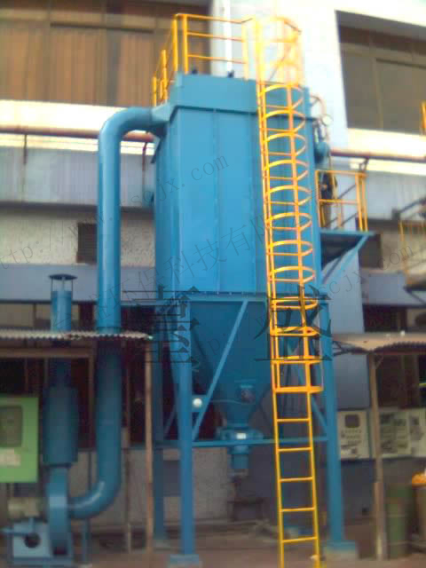 Dust collector installations