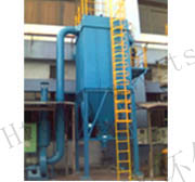 Dust collector installations