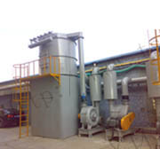 Instance of casting dust collector