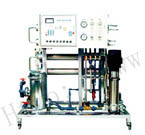 Reverse osmosis water machine system