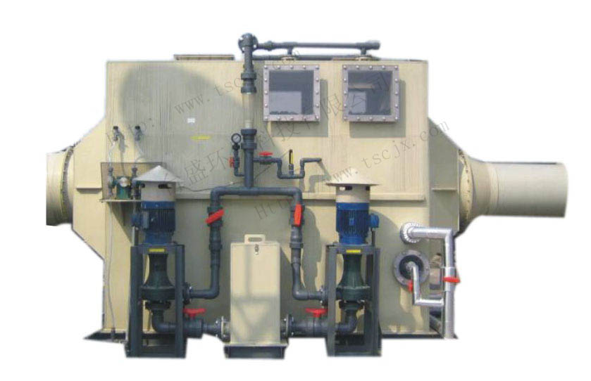 The TS monomer cross horizontal scrubber