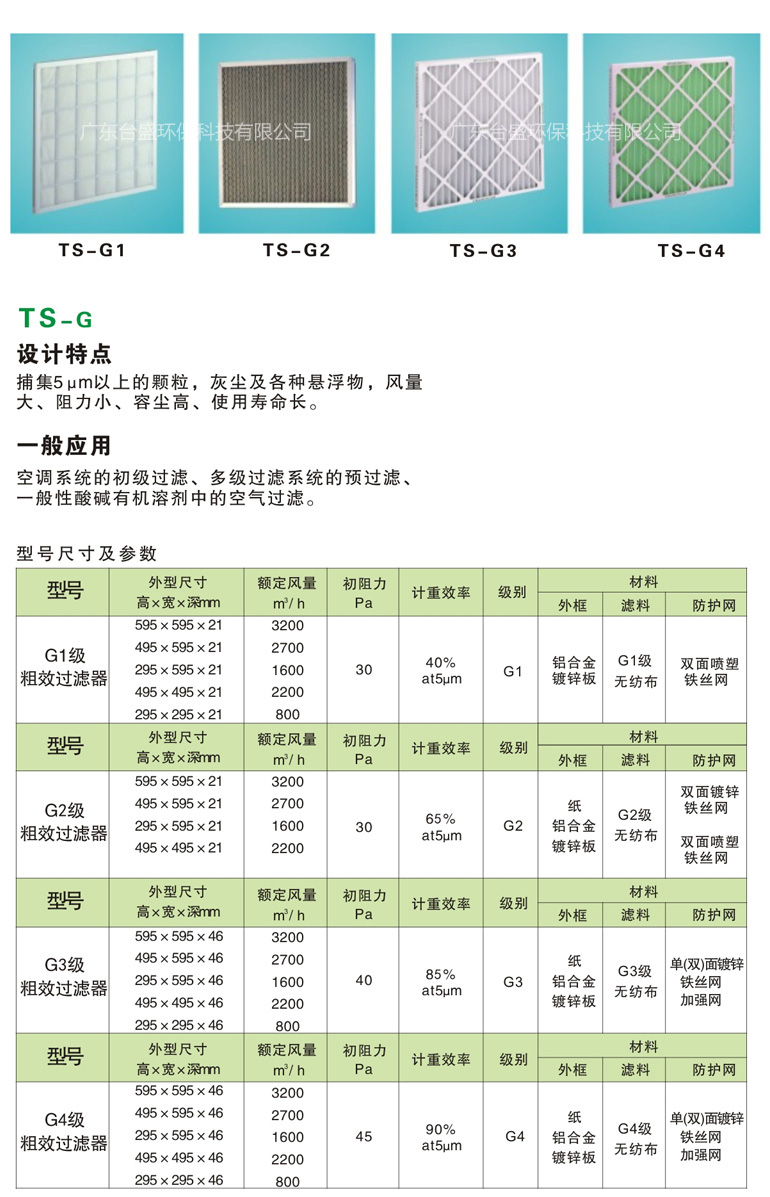 粗效过滤器